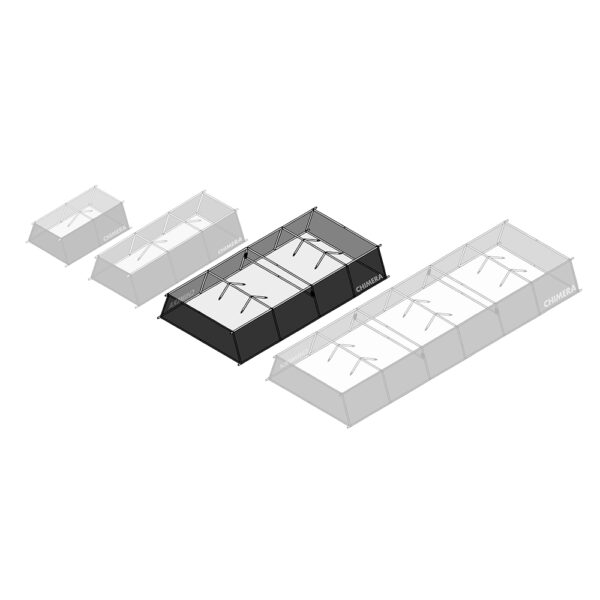 F2X Overhead Lightbank 10' X 20' (3.05 M X 6.10 M) W/ Triolets - Image 2